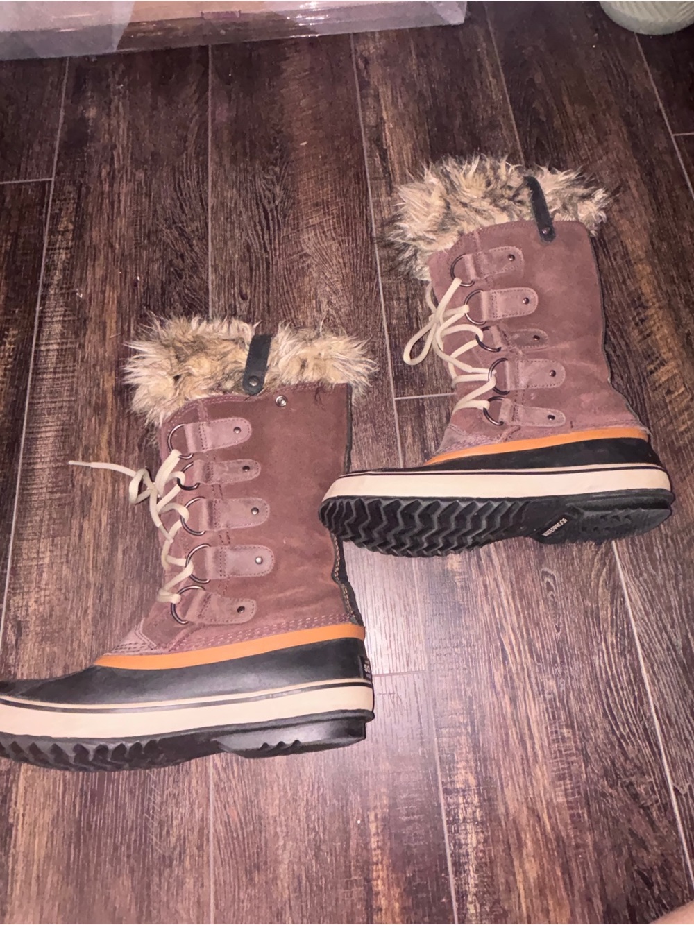 Sorel Joan of Arctic Women's Suede Insulated WP Winter Snow Boots - Picture 4 of 7